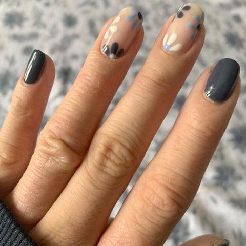 20 Simple Short Nail Art Designs For Short Nail At Home - MyGlamm